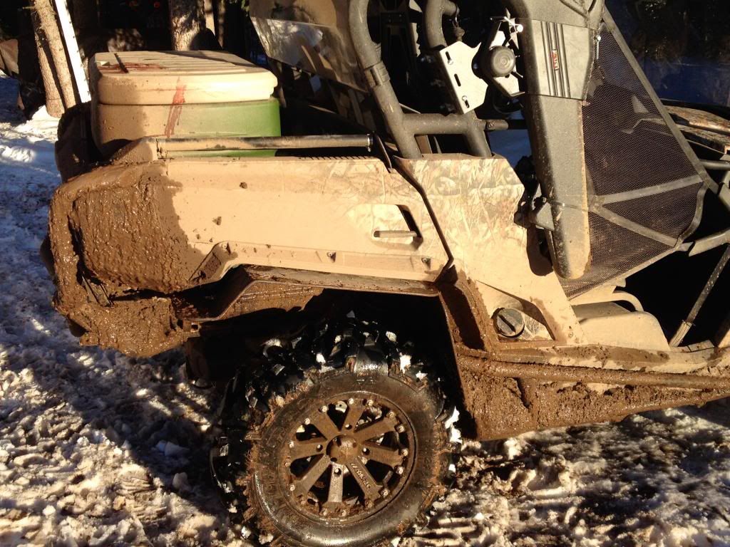 New MudBuster Fender Flare Extensions Photos CanAm Commander Forum