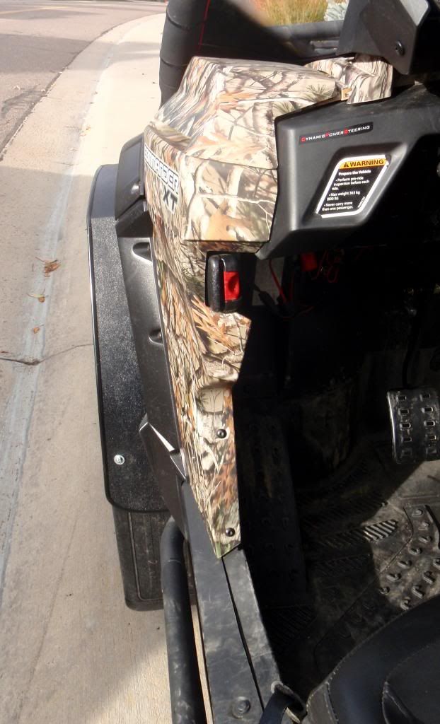 New MudBuster Fender Flare Extensions Photos CanAm Commander Forum