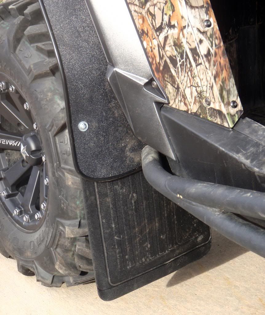 New MudBuster Fender Flare Extensions Photos CanAm Commander Forum