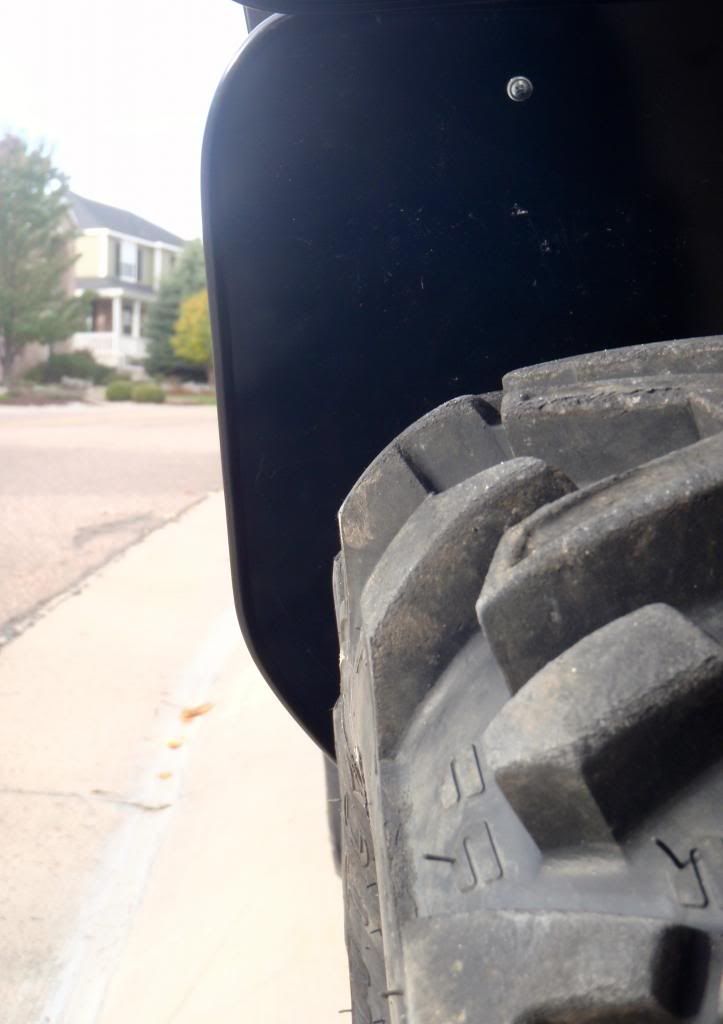 New MudBuster Fender Flare Extensions Photos CanAm Commander Forum