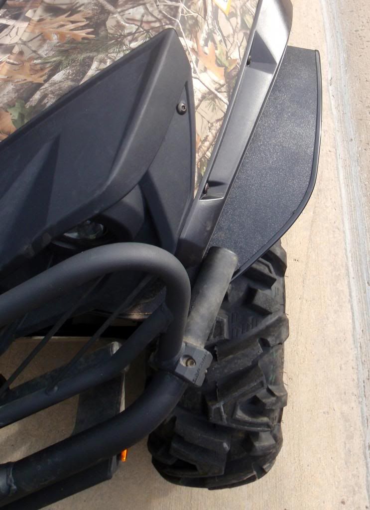 New MudBuster Fender Flare Extensions Photos CanAm Commander Forum