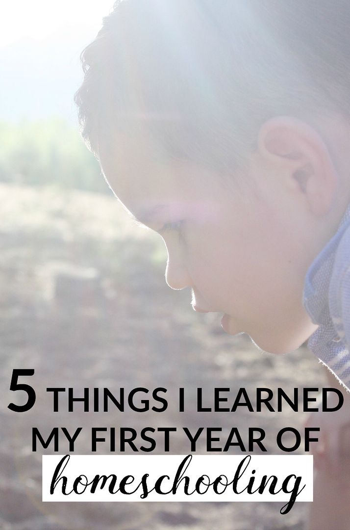 5 things I've learned after my first year of homeschooling