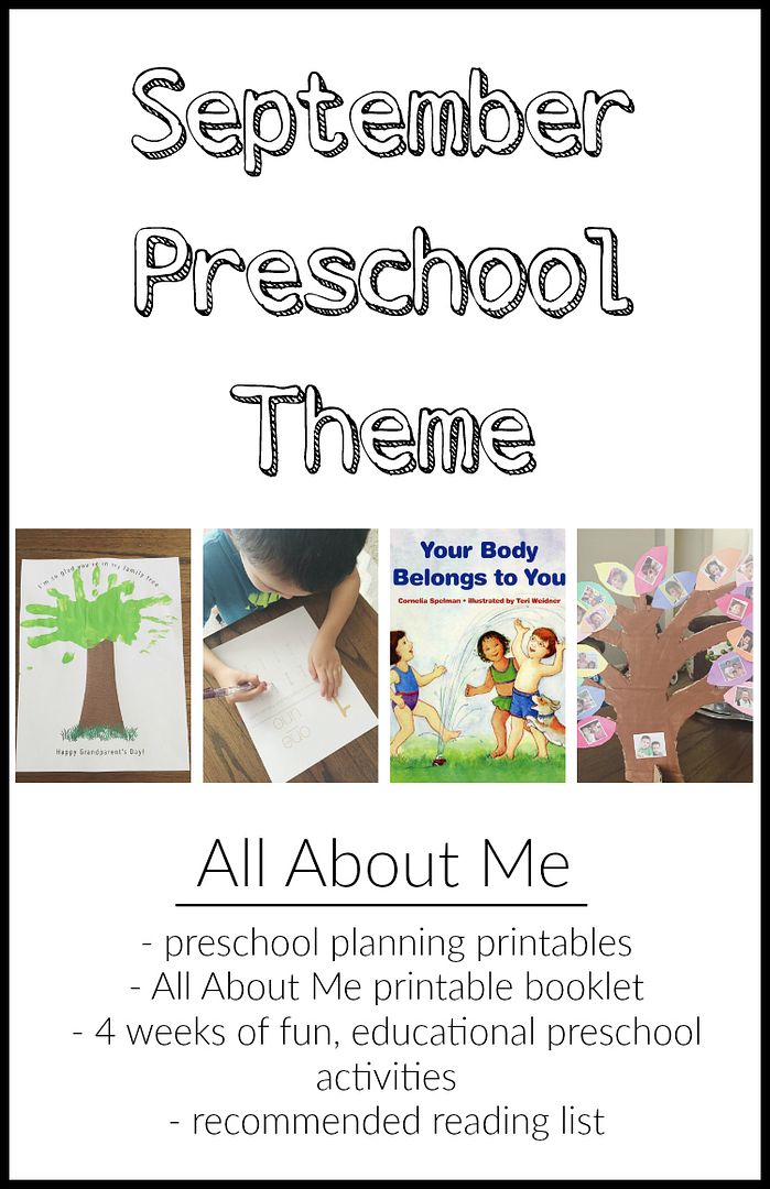 September Preschool Theme