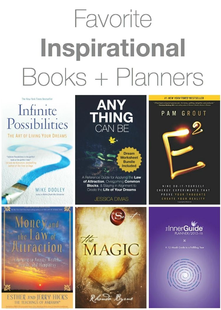 Favorite Inspirational Books + Planners