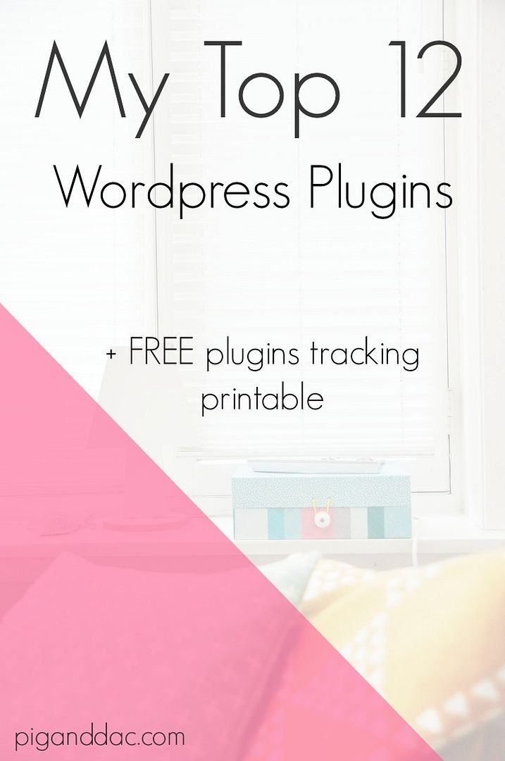 My Top 12 WordPress Plugins