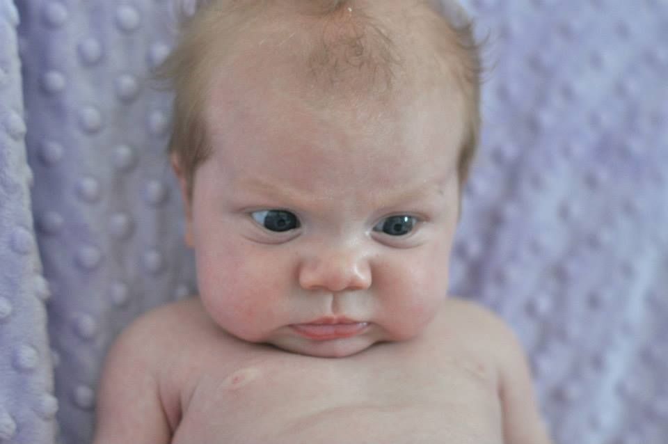 There's a bug on my tummy!