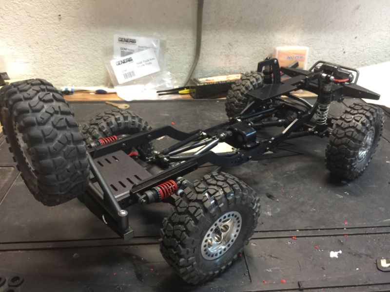 skeleton rc car