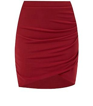 http://www.newlook.com/shop/womens/skirts/red-ruched-mini-skirt-_322693061