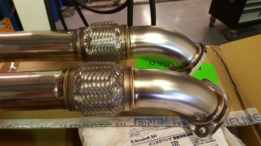 Just installed HKS nonresonated midpipe GTR Forum