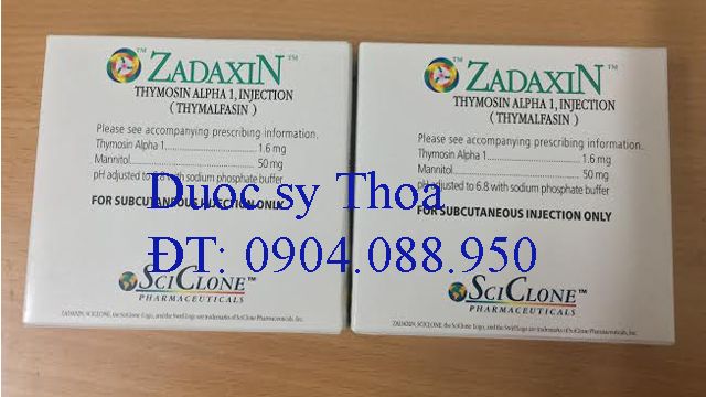 Thuốc Zadaxin Thymosin Alpha 1(Thymalfasin) - 1