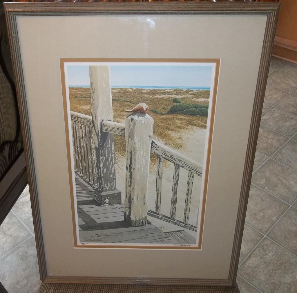 BOB TIMBERLAKE LIMITED EDITION SIGNED FRAMED PRINT "FRONT PORCH