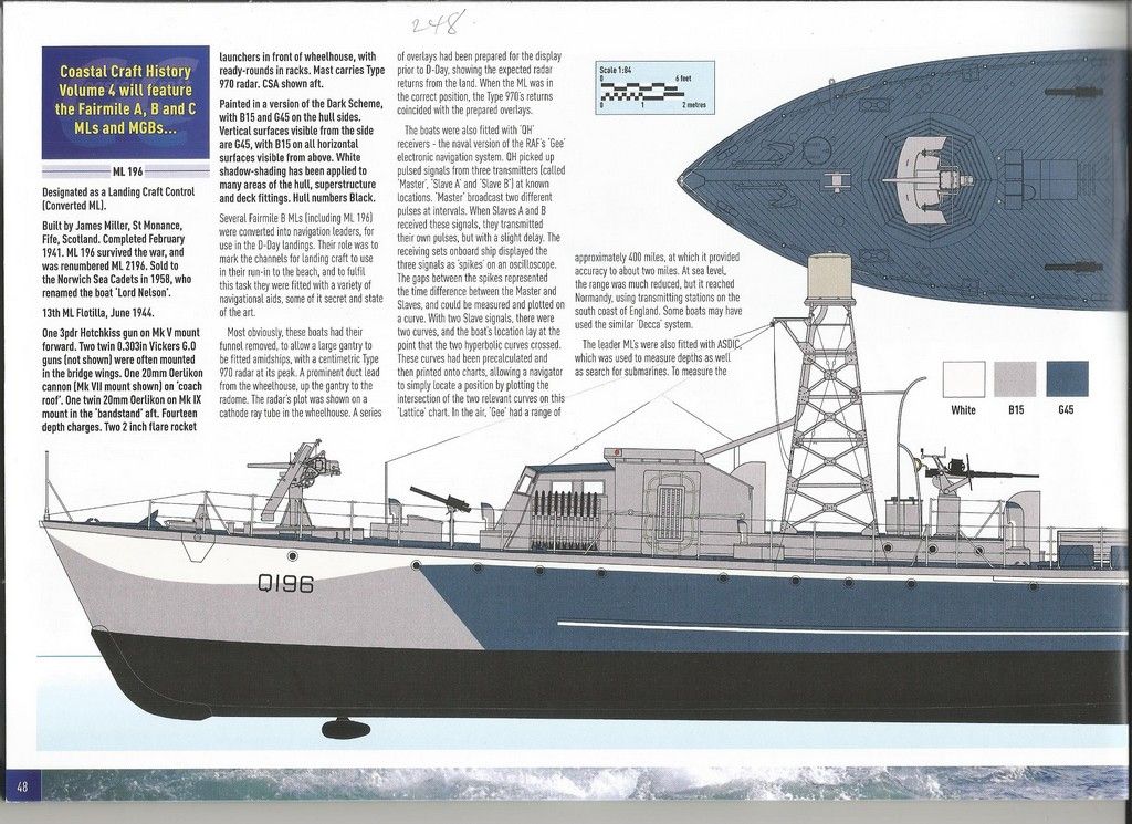 ML196 Fairmile B - Landing Craft Control - Work In Progress - Maritime ...