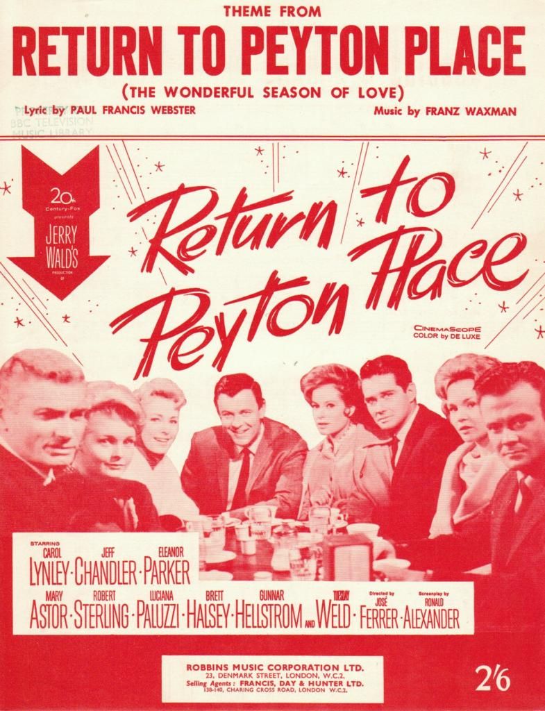 return to peyton place the wonderful season of love theme
