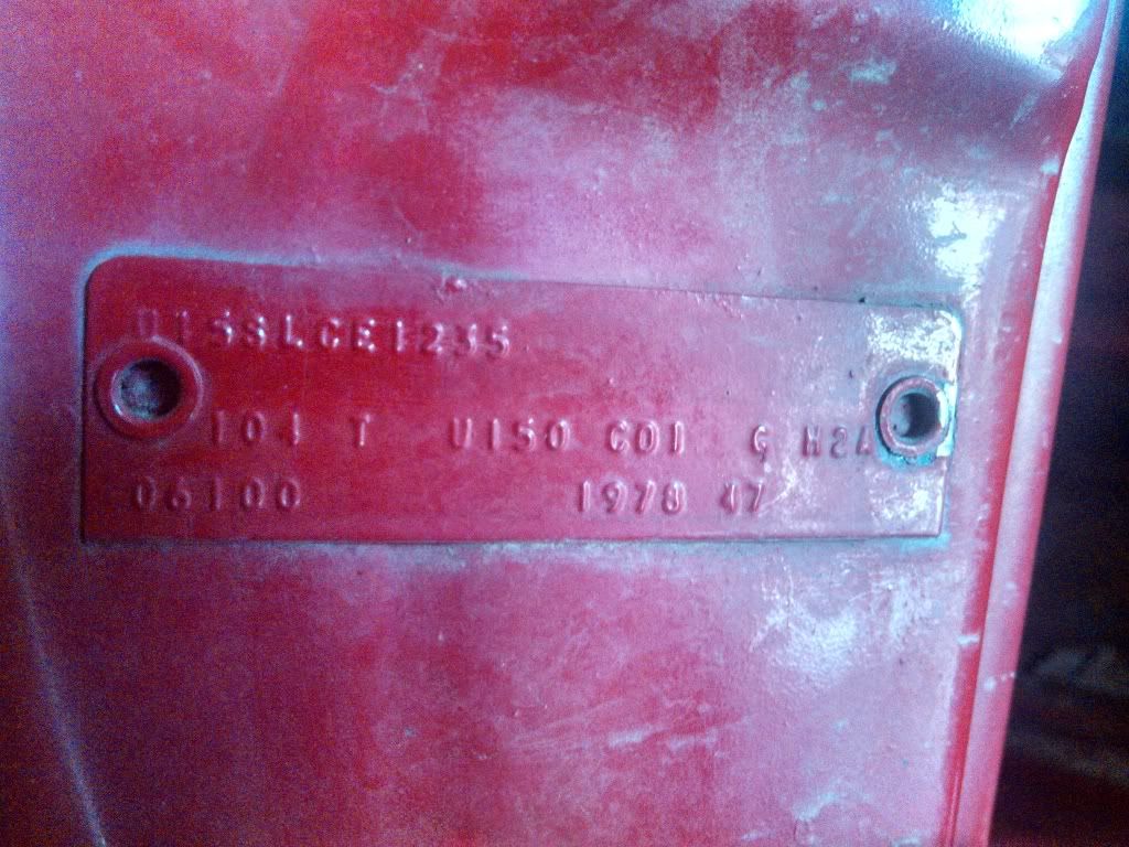 Vin/door tag decoder Ford Bronco Forum