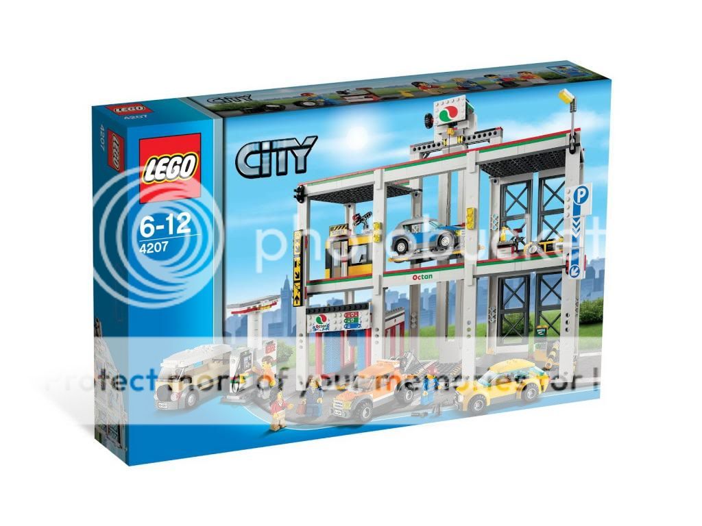  Lego City Garage 4207 New Free FedEx Blocks Bricks Toys Gifts