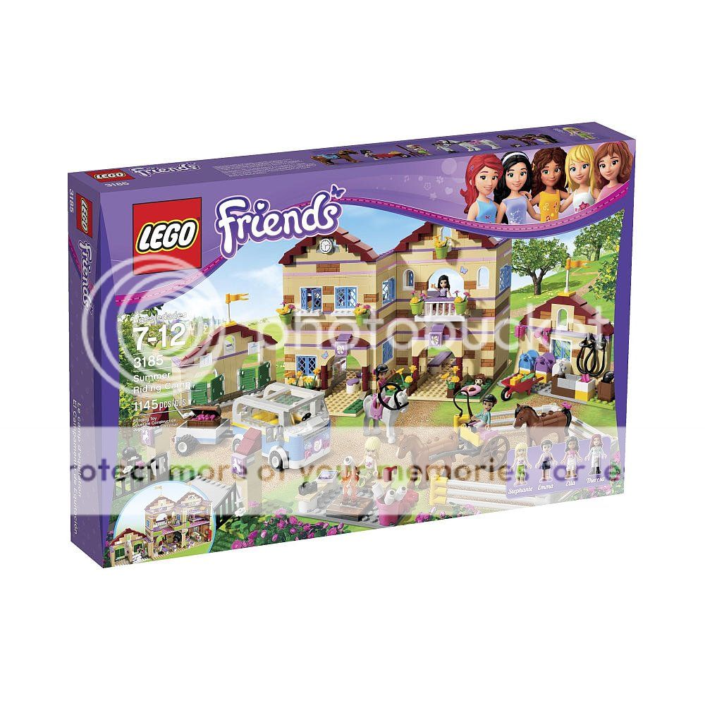 Morensave Lego Friends Summer Riding Camp 3185 Free FedEx New Toys Gifts 5702014831490
